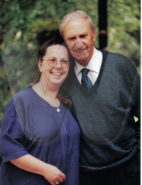 Robert Cambell with granddaughter Barb Kitto in Victoria, Australia (2001)
