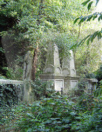Abney Park Cemetery, Stoke Newington, London, England.