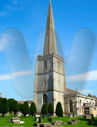 St. Mary&#039;s Church, Painswick, Gloucestershire, England.