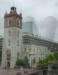 St Giles-without-Cripplegate, Barbican, City of London, London, England