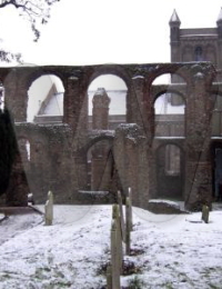 The Old Priory and Church of St. Botolph, Colchester, Essex, England