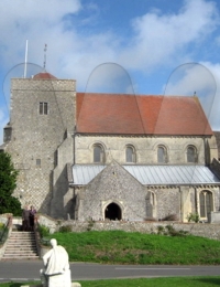 Church of St. Cuthman, now St. Andrew&#039;s, Steyning, West Sussex, England