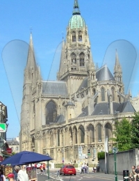 Bayeaux Cathedral, Bayeaux, Normandy, France