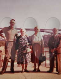 Harry and Lizzie Burke with Annie Hazeldine and Hershal A Henderson.jpg