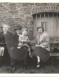 Charles and Edna Burke with daughter in law, Freda and grandson Martin.jpg