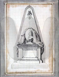 Sir Merrik Burrell&#039;s Memorial at St. George&#039;s Church, West Grinstead, West Sussex, England - by Samuel Heironymus Grimm.