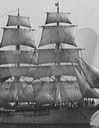 The ship Amelia Thompson c. 1841