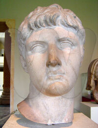 Bust of Nero Claudius Drusus, in the Musée du Cinquantenaire, Brussels