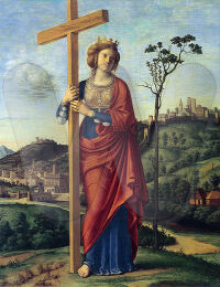 Flavia Julia Helena Augusta (Saint Helena, Saint Helen, Helena Augusta or Helena of Constantinople), Empress of Rome