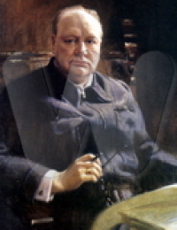 Sir Winston Leornard Spencer Churchill, Prime Minister of Great Britain (1940-1945)