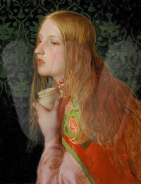 Mary Magdalene by Anthony Frederick Augustus Sandys. Ca. 1860