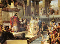 Solomon and the Queen of Sheba by Giovanni Demin (1789-1859