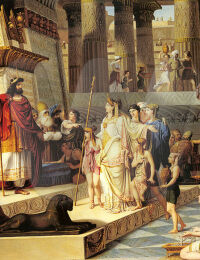 Solomon and the Queen of Sheba by Giovanni Demin (1789-1859