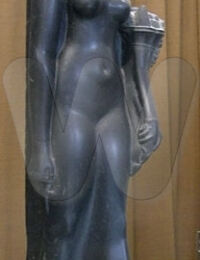 Statue of Cleopatra as Egyptian Goddess; Basalt, second half of the first century BC. Hermitage, Saint Petersburg