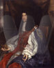 Charles II in the robes of the Order of the Garter.