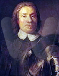Oliver Cromwell, Lord Protector of England, Scotland and Ireland (1653-1658).