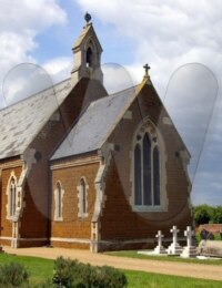 St. Mary&#039;s Church, Welney, Norfolk, England.