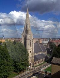 St. Luke&#039;s Church, Hackney, London, England.