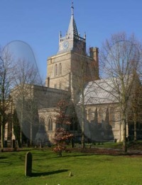 St. Mary&#039;s Church, Aylesbury, Buckinghamshire, England.
