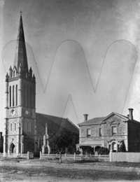 St. Andrews Church and Manse, Wakefield Street, Adelaide, South Australia, Australia.