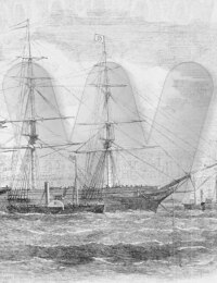 Lord Raglan as a troopship in the Crimean War (Illustrated London News 1855 Vol. 27, P.53).