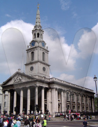 St. Martin-in-the-Fields, Westminster, London, England
