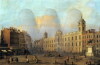 Northumberland House, Trafalgar Square, London, by Canaletto in 1752.