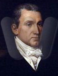 James Monroe, 5th President of the United States (1817-1825).