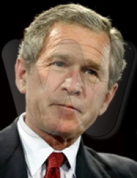 George Walker Bush, 43rd President of the United States (2001-Present).
