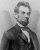 Abraham Lincoln, 16th President of the United States (1861-1865).