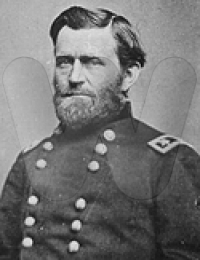 (Hiram) Ulysses Simpson Grant, 18th President of the United States (1869-1877).