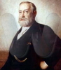 Benjamin Harrison, 23rd President of the United States (1889-1893).