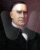 William McKinley, 25th President of the United States (1897-1901).