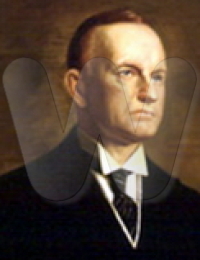 (John) Calvin Coolidge, 30th President of the United States (1923-1929).