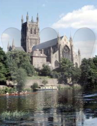 Worcester Cathedral, Worcestershire, England