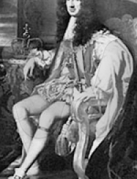 King of England, Ireland and Scotland (1649 (de jure) 1660 (de facto) -1685), Charles II Stuart