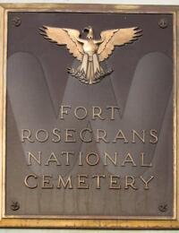 Fort Rosecrans National Cemetery, Point Loma, San Diego County, California, USA.