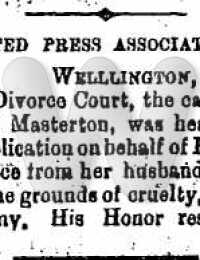 Divorce of Frances May Hessey and William Kay